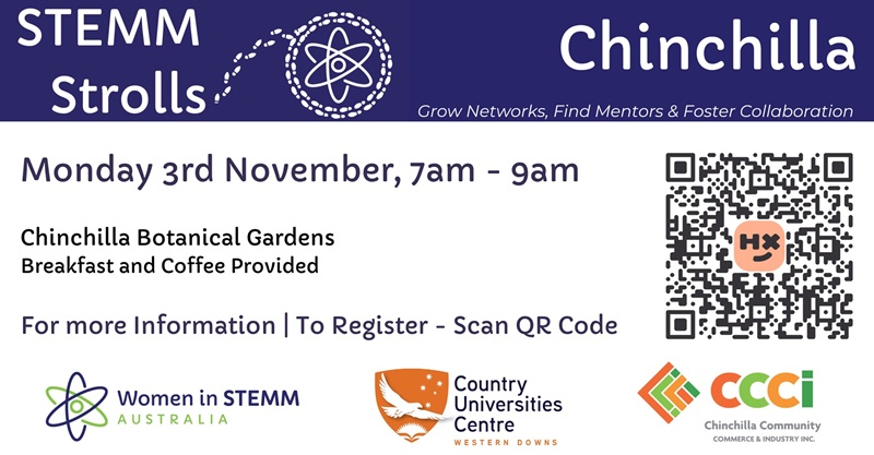 STEMM Strolls Registration Chinchilla - 1